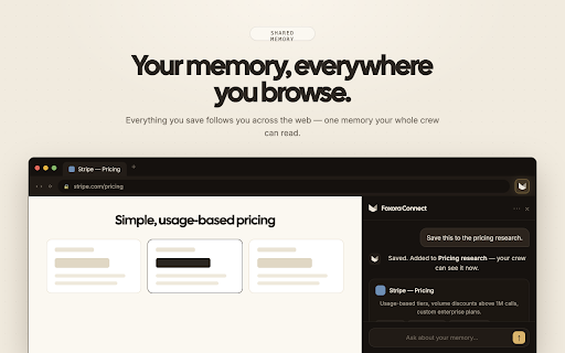 Foxora :: Foxora Desktop Chrome integration — gives Foxora agents real browser control