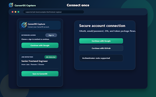 CareerOS Capture :: Save job posts into CareerOS.