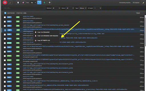Network Ninja :: Enhanced network request inspection with secure curl generation for Chrome DevTools