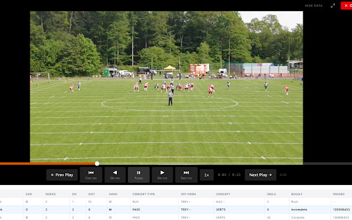 SpiralXO for Hudl :: Export Hudl film into SpiralXO for tagging, scouting, and playbook media.