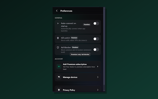 Free VPN for Chrome - VPN Proxy & Unblock Sites | VPNSterr :: Free VPN proxy for Chrome. Hide your IP, unblock sites, secure public Wi-Fi in one click. Premium: 30+ locations, no ads.