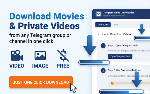 Free Telegram Image & Video Downloader - TGvideodown.com :: Download videos from Telegram private channels and restricted groups. Batch download videos, photos, music.