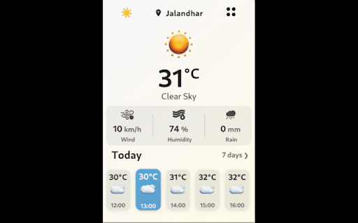 Gify Weather :: Knowing weather made attractive. Get the weather reports in form of awesome GIF images
