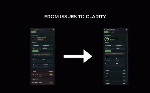 Accessibility Audit :: Checks labels, alt text, contrast, ARIA and structure directly on the current page.
