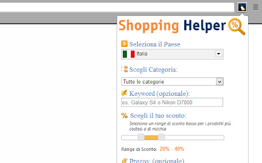 Amazon Deal Scout :: Create Amazon search links for discounted items with marketplace, category, discount, price, sort, and Prime filters.