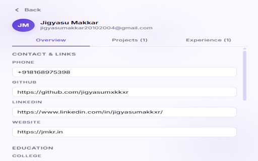 Just Make 'em Recruit :: LinkedIn-powered resume workflow assistant.