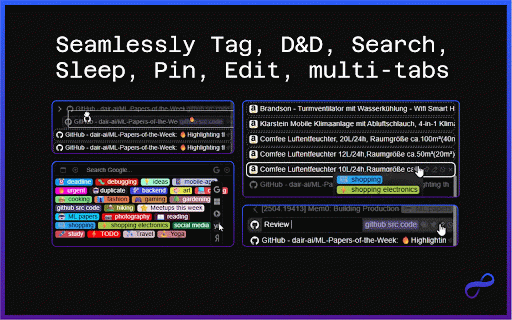 Surflow Tab Manager: Tree View and Tags :: Surflow is a tab manager that allows you to manage your tabs in a tree view and tags.