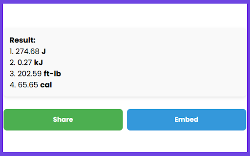 Potential Energy Calculator :: Official Chrome Extension for Potential Energy Calculations