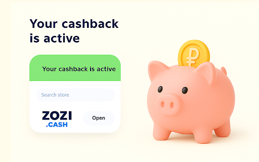 СashBack plugin "ZOZI" :: Earn cashback on your online shopping.