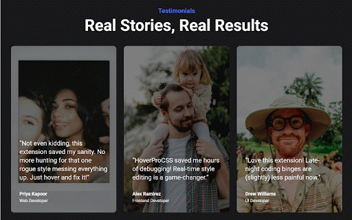 HoverProCSS :: Inspect, modify, & debug CSS styles in real-time on any website