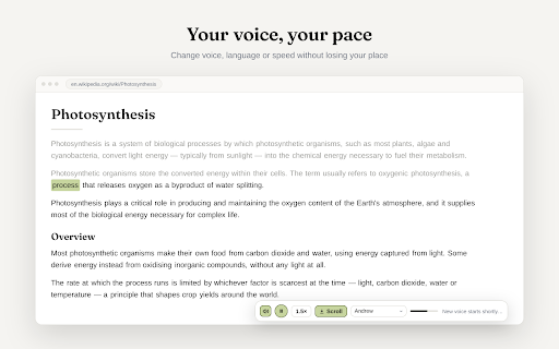Read Aloud Text - A Text to Speech Reader :: Listen to any web page in a natural voice with word-by-word highlighting, or save it to your dashboard to listen later.