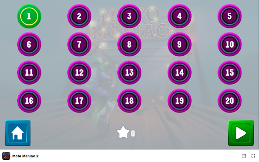 Moto Maniac 2 - Perform stunts and conquer challenging obstacles! :: Conquer thrilling nighttime bridges in Moto Maniac 2, a 2D bike stunt game full of obstacles!