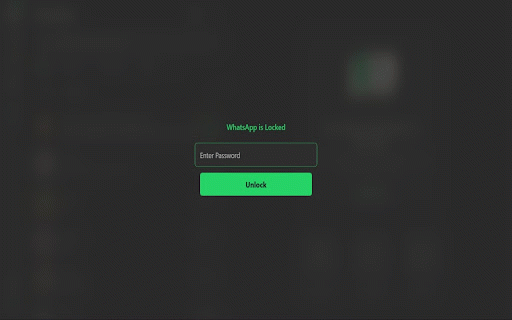 Privacy Extension for WhatsApp Web: Chat Lock, Media Blur & Hover Unblur :: 100% Free, No Ads WhatsApp Web privacy tool. Lock WhatsApp, Blur messages & media, hover to unblur & hide typing with clean UI.