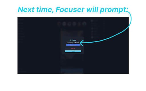 Focuser — Website Blocker & Focus Timer :: Block distracting sites with mindful prompts, focus sessions, floating timer, and scheduled blocking to stay focused