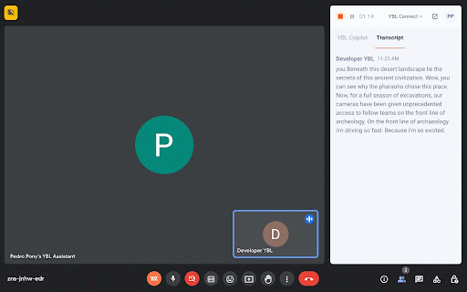 FAYBL Connect :: Browser extension that transcribes audio using FAYBL service.