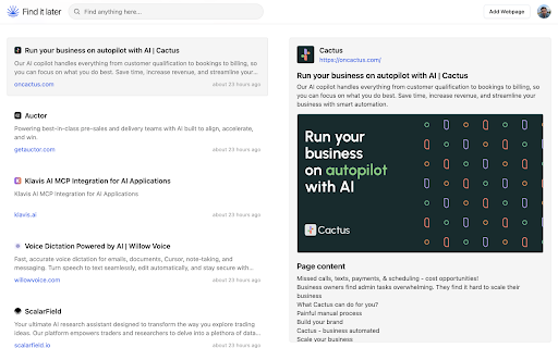Solem :: Save web pages to your personal Solem knowledge base