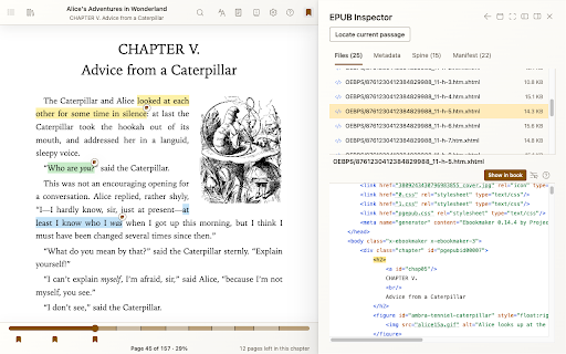 Ambra EPUB Reader :: Read, annotate, and explore EPUBs in Chrome with a personal library, flexible reading settings, and EPUB Inspector.