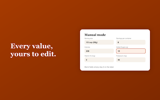 Nutrition Label Generator :: Smart Nutrition Label Generator: turn ingredients into an FDA style facts panel, download and print your food label in seconds.