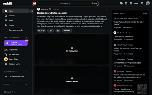 Atten :: AI-powered content filter for focused browsing