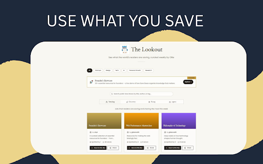 Save for Later :: Quickly save articles, links, and content to your Save for Later account