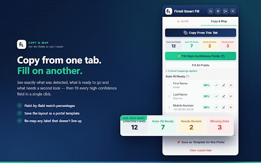 Firmli AI Smart Application Fill :: AI-powered application form autofill for education agencies, universities, and admissions teams.