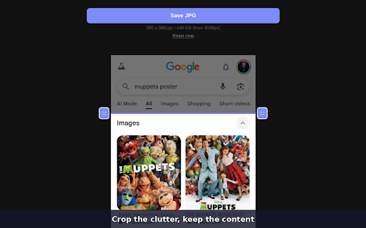 ScrollShot :: Full-page scrolling screenshots with crop and mobile view