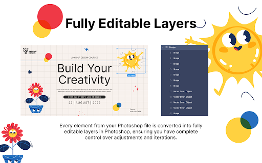 Codia AI Web to PSD/Photoshop Exporter :: Powerful tool to export web pages as Photoshop PSD files
