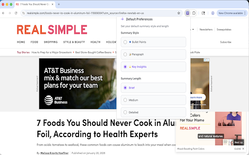Recap Dat :: Get instant AI-powered summaries of any web page. Save time with smart, customizable insights.