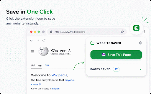 Website Saver :: Helps you track visited and saved web pages to avoid accidental duplicate visits or applications.