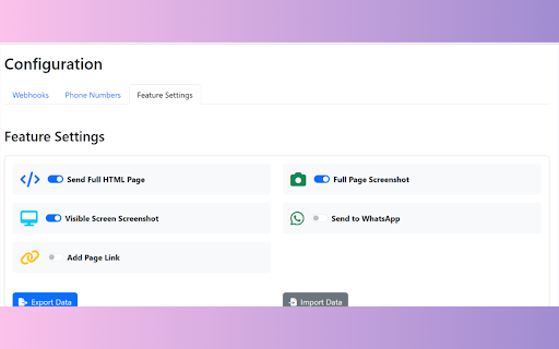 QuickSend :: A Webhook and Whatsapp sender