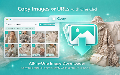 Image Downloader - All-in-One :: Image downloader for every webpage. Bulk download photos, CSS backgrounds, SVGs & lazy-loaded images. Preview & filter by size.
