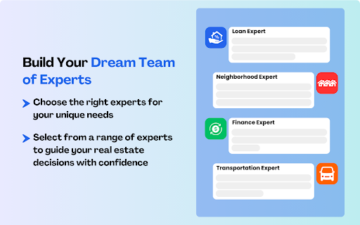 Prop AI: Chat with your personal real estate assistant :: Prop AI is a team of AI agents that help you find and analyze properties, integrating seamlessly with listing sites.
