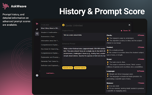 Prompt Enhancer :: Enhance your AI prompts for better results