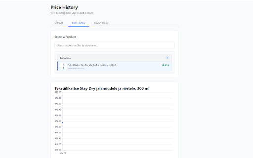 Price Genius by GoGoNano :: Track product prices and get notified when they drop. Automatic monitoring across thousands of online stores.