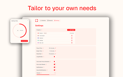 Cadence - Pomodoro Focus Timers :: Custom pomodoro timers for focused work and restful breaks.