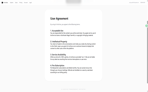 Continue Session Bridge :: Short Description
Capture and archive ChatGPT conversations in a structured format.
Detailed Description
ChatGPT Recorder is a…