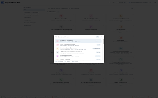 OpenDevUtils :: Essential developer utilities