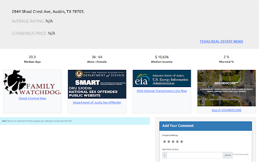 Redfin Zillow Sweetener :: House research augmentations toolset for Redfin.com and Zillow.com