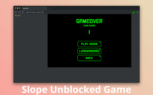 Slope Unblocked Game :: Slope is a popular running 3D game. Enjoy endless Slope unblocked and test your reflection skills