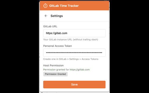GitLab Time Tracker :: An easy and convenient way to log time spent on GitLab issues.