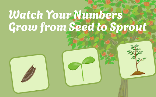 Grow 2048 :: A healing puzzle game where numbers merge to grow your own magical tree
