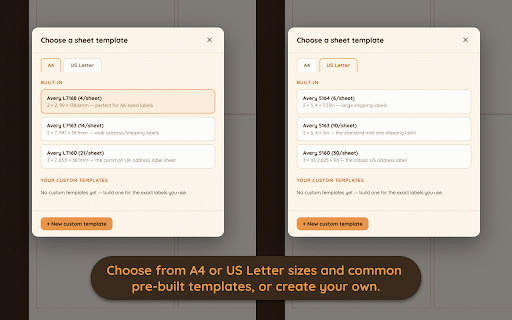 Waffl – Smarter Postage Label Printing :: Lay out postage label PDFs on A4 for eBay, Etsy & more. Custom templates, free positioning and flexible layouts. Perfect every time.