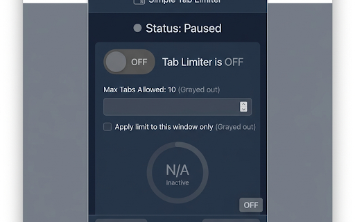Simple Tab Limiter: Auto Close Tabs :: Auto close oldest tabs when you exceed your limit. Simple, fast & lightweight tab manager. Protect pinned tabs.