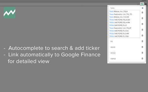 Stockly - Track Stocks, MFs, ETFs and Bonds :: An extension to track Stocks, MFs, ETFs and Bonds. This plugin doesn't track any personal data.