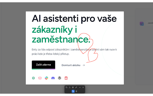 Snipper :: Save and annotate screenshots of areas or full pages with shift + mouse.