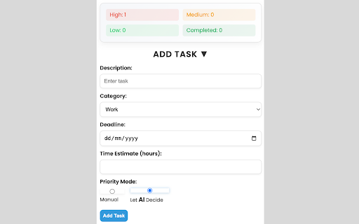 TaskBit Pro: AI Task Prioritizer :: Boost productivity with Taskbit Pro. AI-powered task prioritization, smart deadlines for efficient task management
