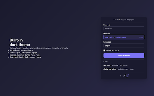 Geo SERP & Ads Preview :: Check Google search results and ads for different locations