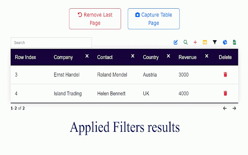 Tabulator! :: Tabulator extension allows extraction of any table in any website. You can export the table in CSV format, edit the table, set…