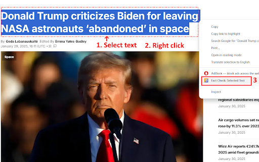 FactCheck+ - AI-Powered Claim Verification :: Fact-check claims, URLs, and text instantly using Google Fact Check Tools API. Supports multiple languages.