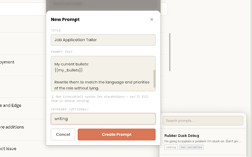 Chat Manager for Claude :: Folders, tags, prompt library, stats, search, and export for claude.ai. An unofficial power-user upgrade.